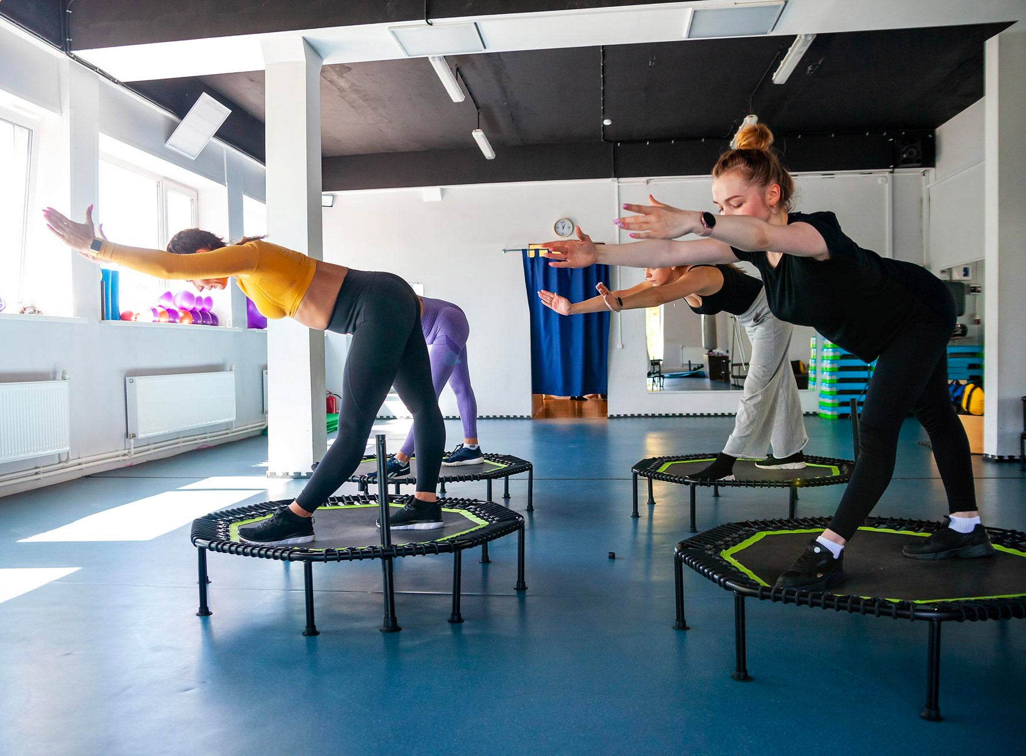 TRAMPOLINES